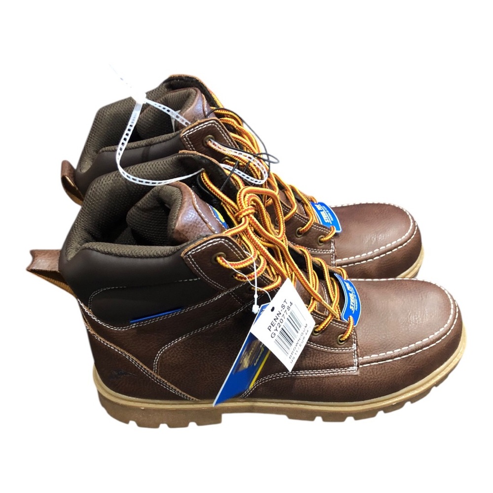 Goodyear Men's Penn St‎ Brown/gum Steel Toe Work Boots size 11 brand new